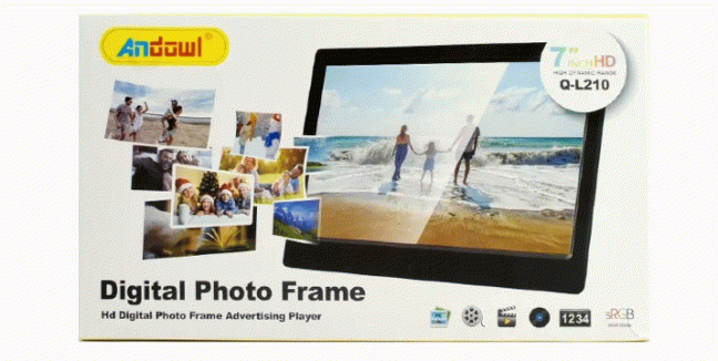 36,90€ για μία Ψηφιακή Κορνίζα 7″ SD, USB Ανάλυσης 1280×800 Andowl – ΑΣΠΡΟ, με παραλαβή από την Idea Hellas και δυνατότητα πανελλαδικής αποστολής στο χώρo σας.Κωδ: 230.14544